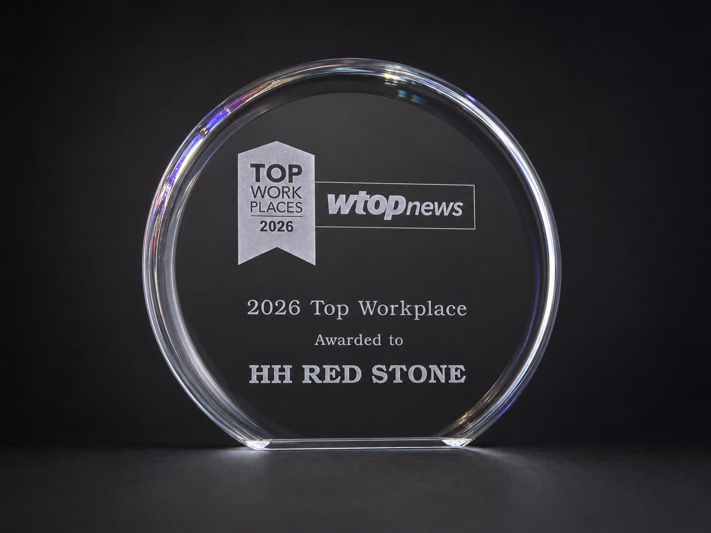 HH Red Stone Named a 2026 WTOP News Top Workplace