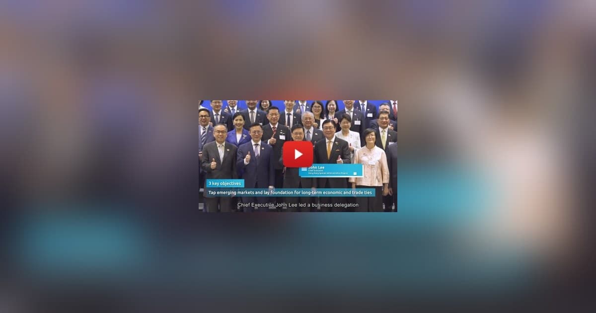 Hong Kong delegation to Central Asia yields 96 agreements, strengthening Belt and Road ties