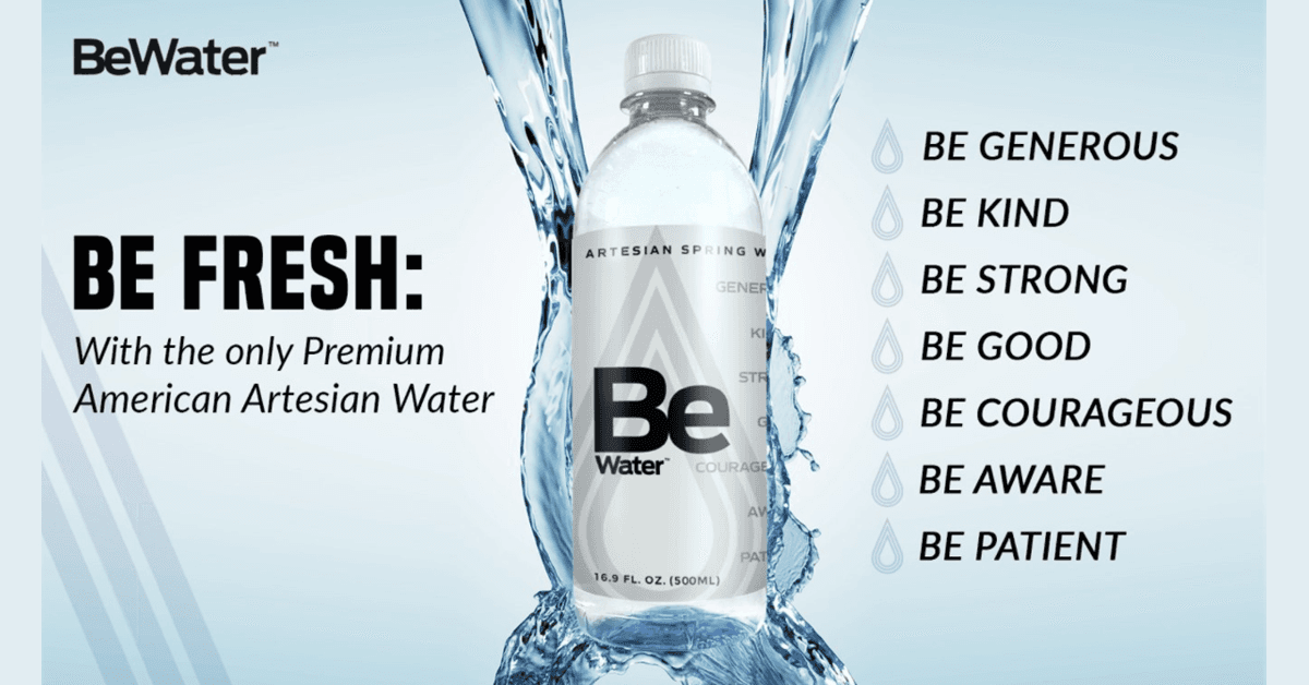 Be Water Selected for Inclusion in Celebrity ‘Everyone Wins’ Nominee Gift Bags