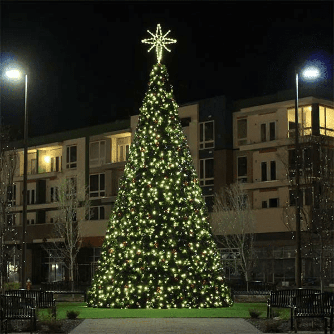 Creative Displays Launches LED Tower Christmas Trees for Municipal and Commercial Holiday Displays