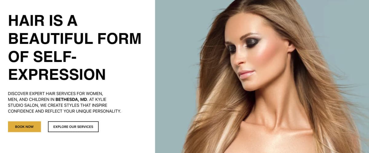 Kylie Studio Salon Expands Bethesda Hair Services with Six Specialized Color and Treatment Options