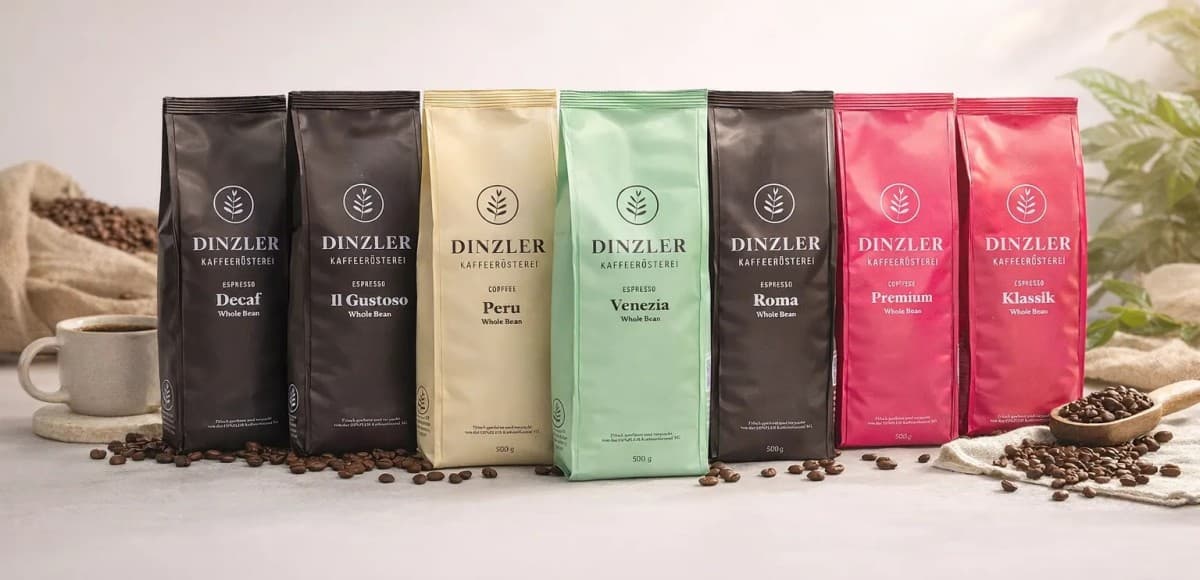 DINZLER Coffee Makes U.S. Debut Exclusively Through One Stop German Shop