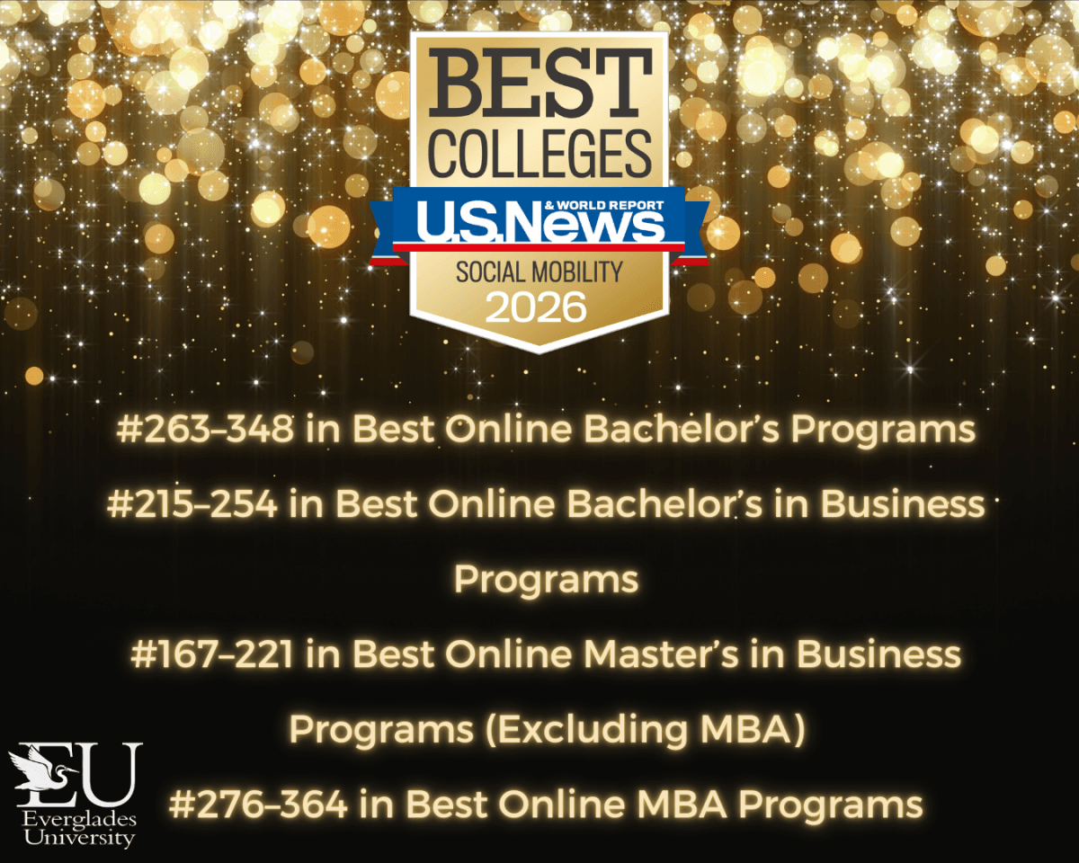 Everglades University Receives Multiple 2026 U.S. News Online Program Rankings
