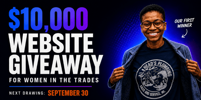 CI Web Group's $10,000 Website Giveaway Empowers Women in Trades, Following 1,575-Page Site for Head's Plumbing