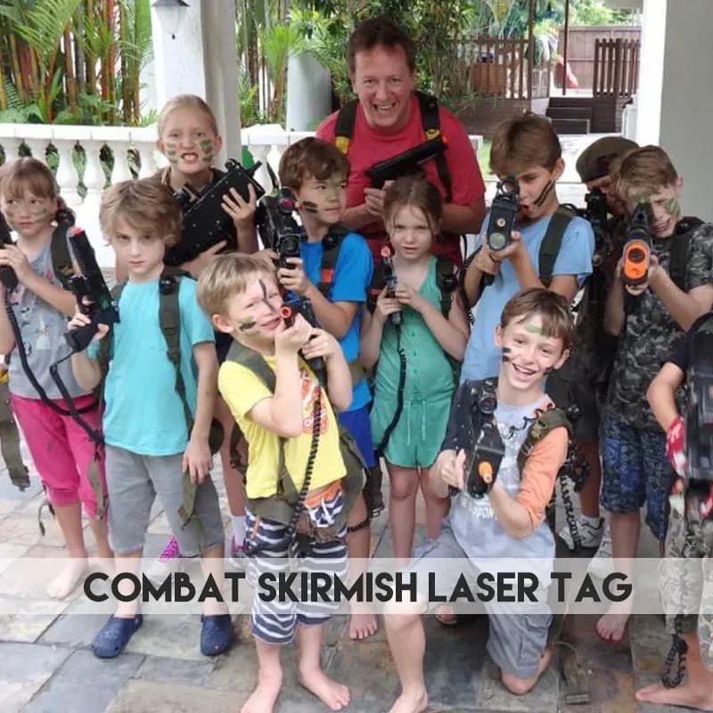 Combat Skirmish Brings Mobile Laser Tag Birthday Parties to Singapore