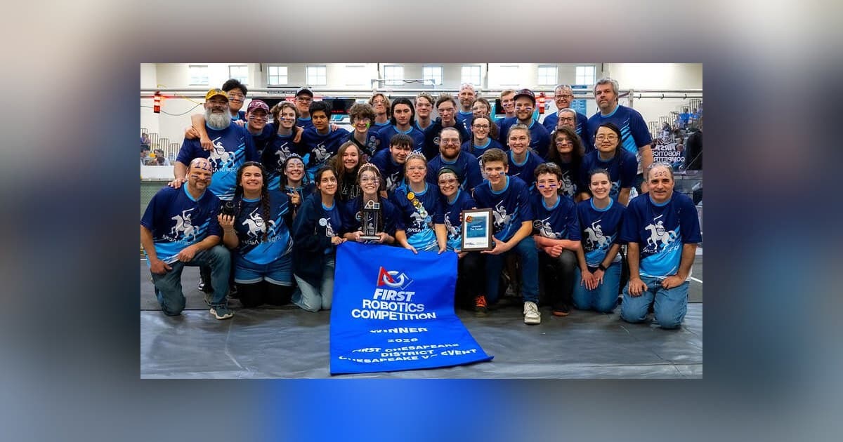 Behl-Sponsored Robotics Team 122 Wins First Blue Banner in Eight Years