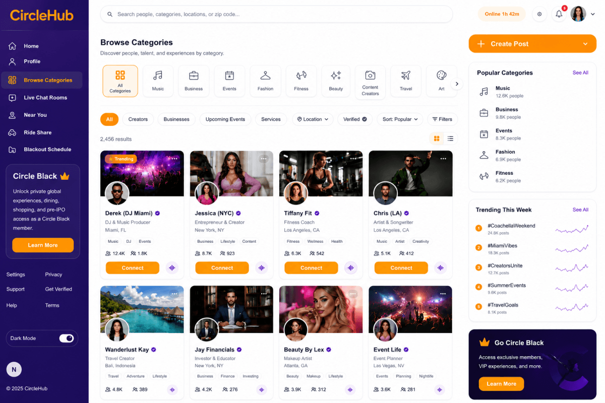 CircleHub Discovery Engine Launches as Instagram Alternative for Students and Creators During BET Awards Weekend