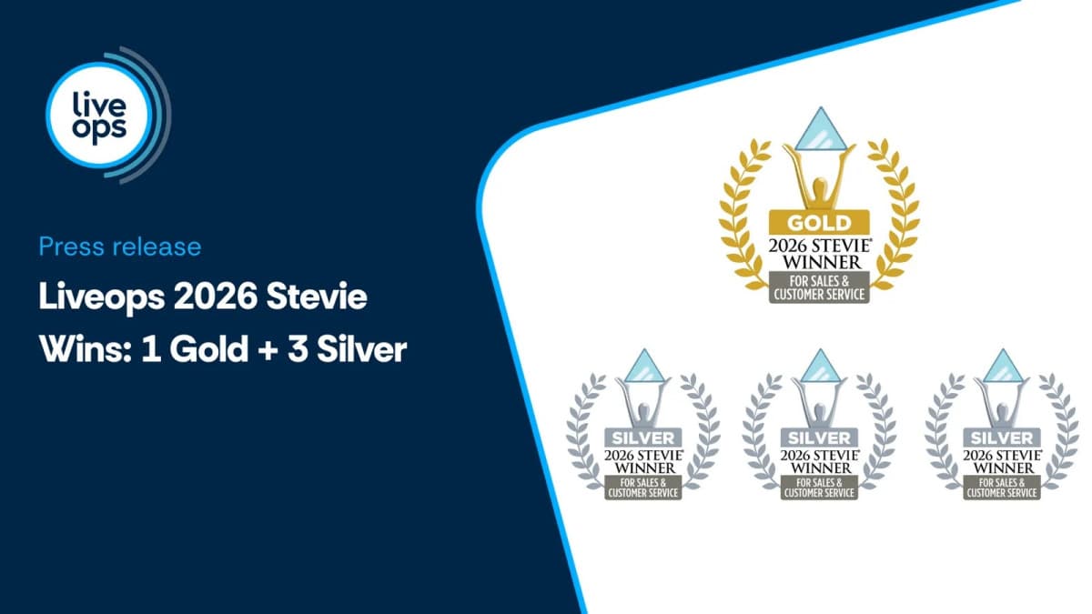 Liveops Earns Multiple Stevie Awards for Customer Service Innovation and Excellence