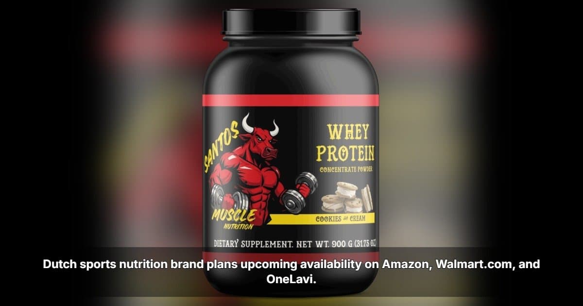 Santos Muscle Nutrition Announces U.S. Launch Across Major E-Commerce Platforms
