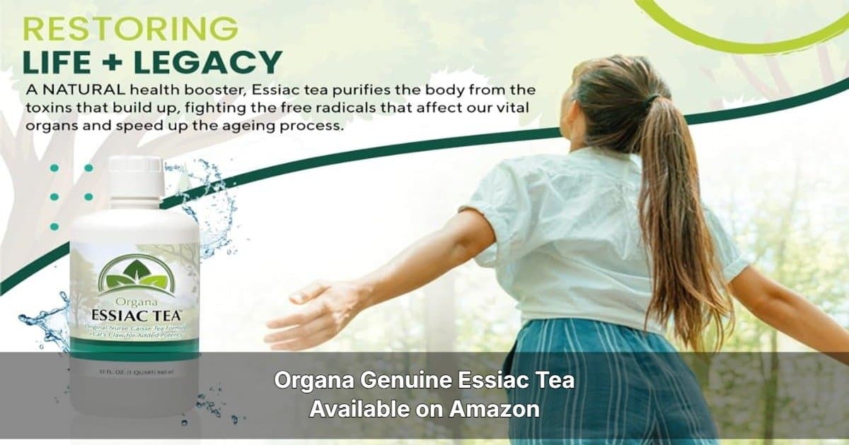 ORGANA Essiac Tea Gains Positive Amazon Reviews for Herbal Quality and Convenience