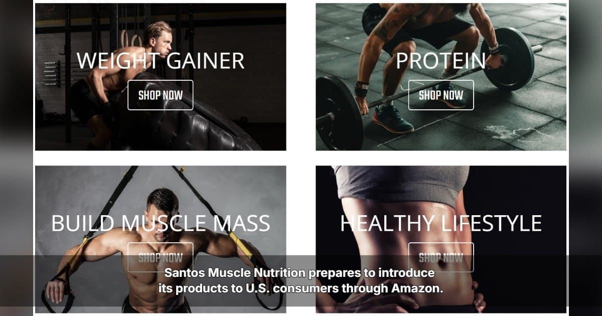 Santos Muscle Nutrition Highlights European Quality Standards Ahead of Amazon Launch