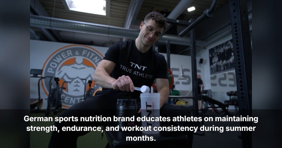 TNT Highlights Creatine's Role in Maintaining Athletic Performance During Summer Training