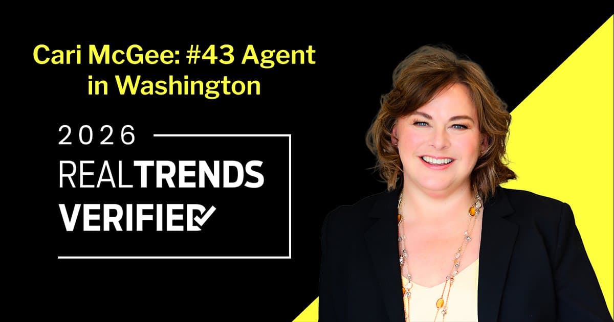 Tri-Cities Agent Cari McGee Ranked 43rd in Washington State by WSJ/RealTrends