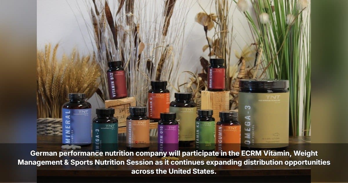 TNT Brings German Sports Nutrition to U.S. Retail Meetings