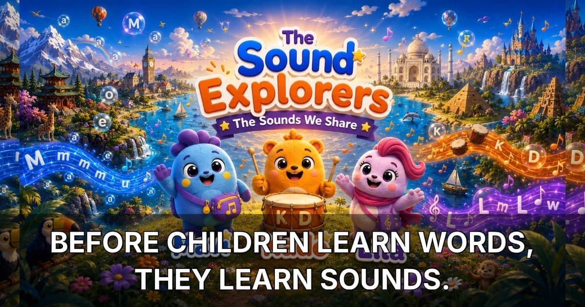 The Sounds We Share Project Launches: A Wordless Kids' Music Channel for Global Audiences