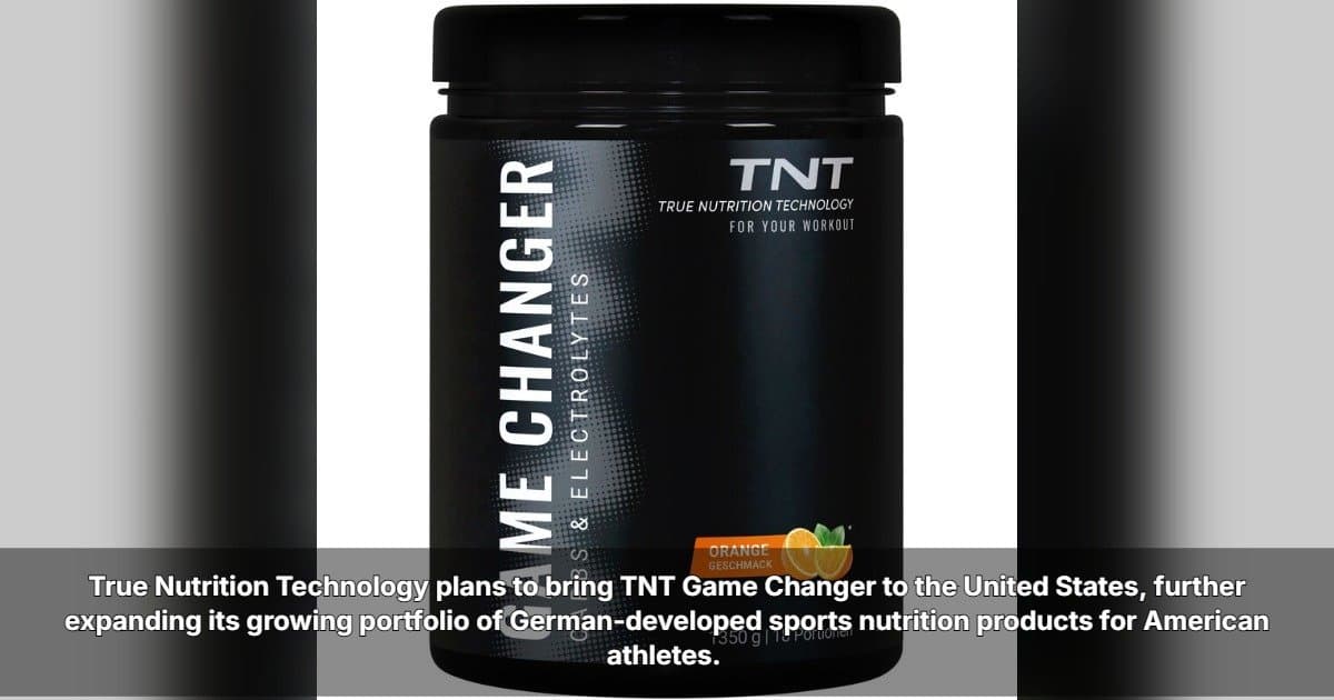 TNT Brings Game Changer Electrolyte Drink to U.S. Market, Expanding German Performance Nutrition Portfolio