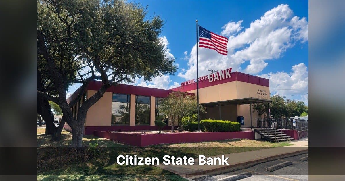 San Antonio Investor Group Acquires 113-Year-Old Citizens State Bank Names Jeffrey Landers President