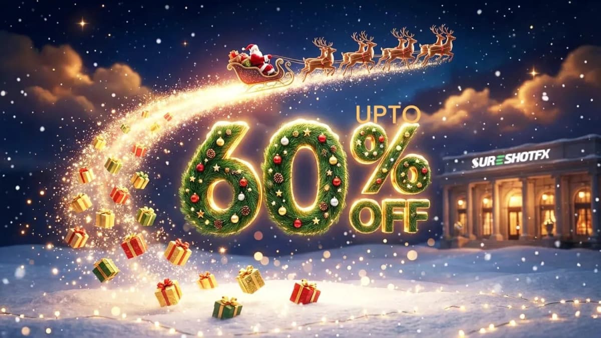 SureShotFX Christmas 2025 Offers Slash Trading Signal Prices Up to 60%