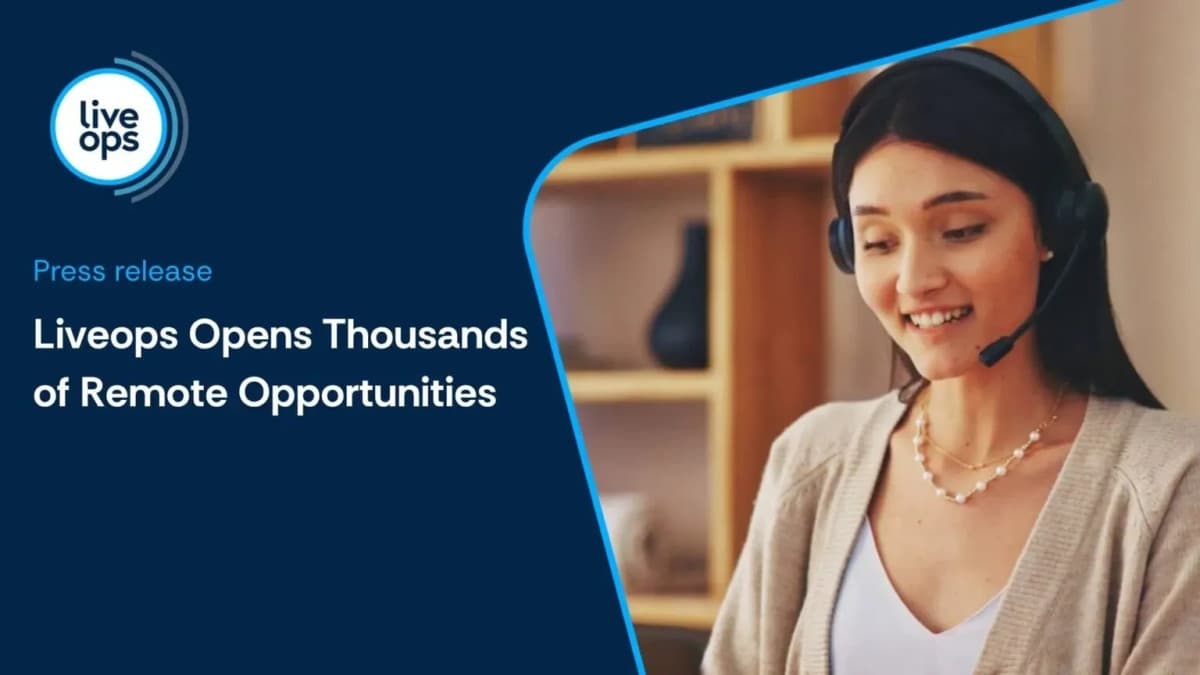 Liveops Recruits Thousands of Remote Agents for 2026 Tax Season, Expanding Access to Flexible Work
