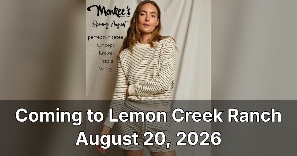 Monkee's of Fair Oaks Ranch to Open August 20, Ending 45-Minute Drive for Designer Apparel