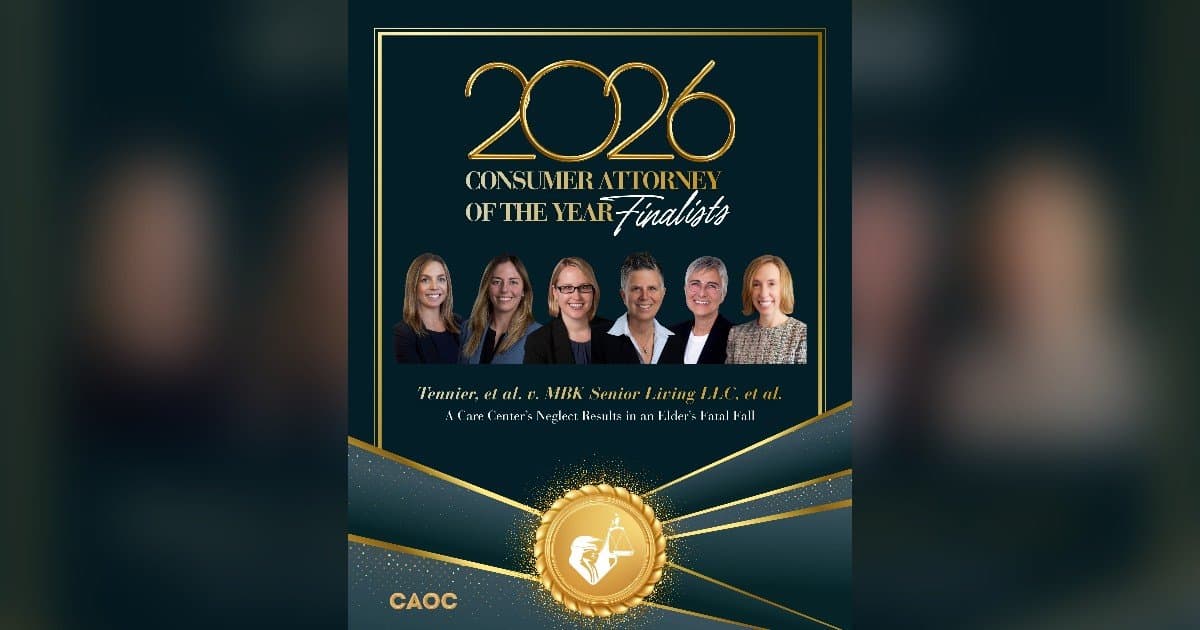 Six Stebner Gertler & Guadagni Attorneys Named Finalists for 2026 Consumer Attorney of the Year